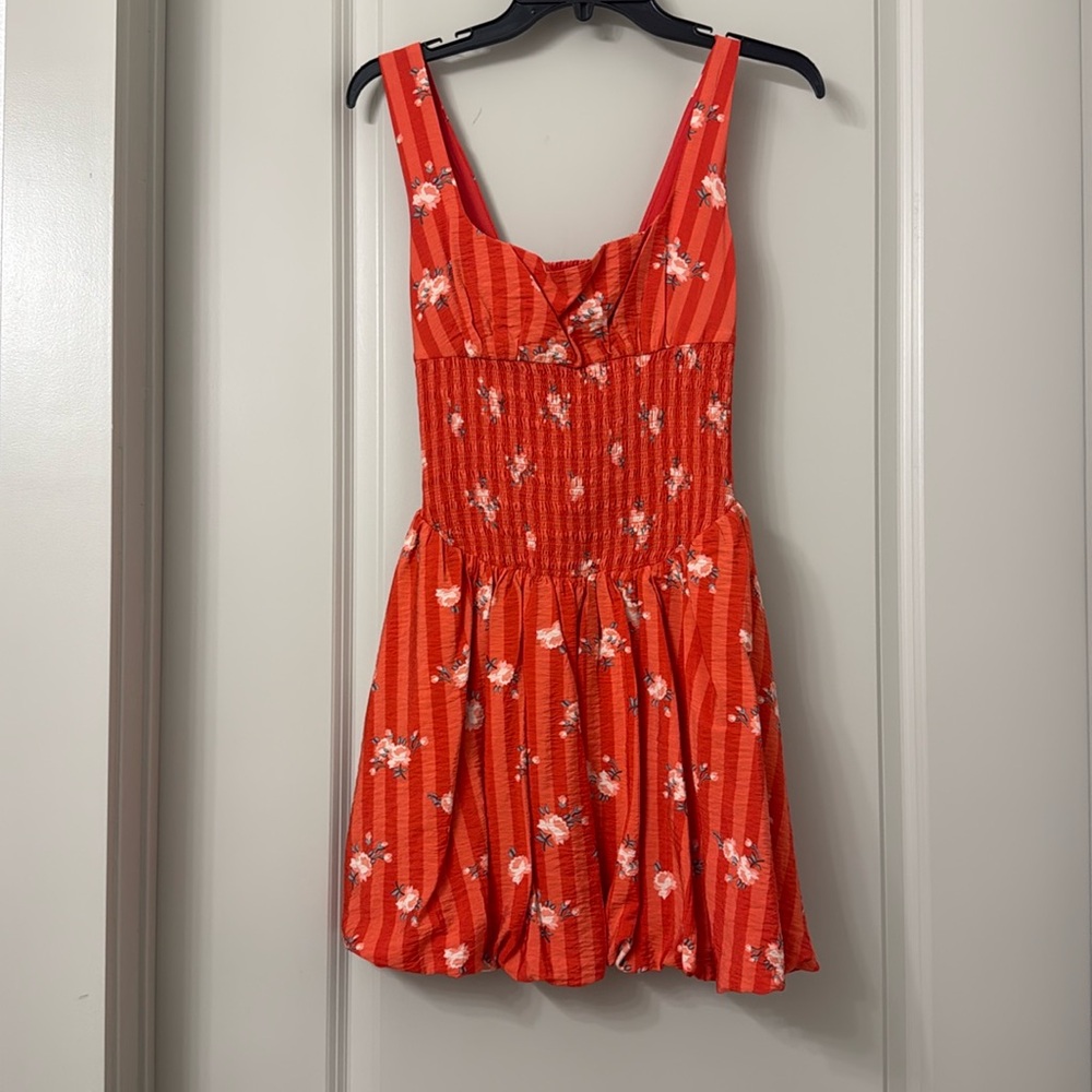 Anthropologie corset drop waist bubble dress